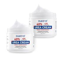 Creme de ureia OUKEYA 40% com 2% de ácido salicílico para pés, 150 ml, pacote com 2