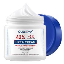 Creme de ureia OUKEYA 42% com ácido salicílico 2% 350g para pés secos Creme de ureia OUKEYA 42% com ácido salicílico 2% 350g para pés secos