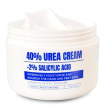 Creme de ureia QQWIAX 40% para pele seca e rachada, azul para pés e mãos
