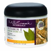 Creme de vitamina E 4 oz por Mill Creek Botanicals (pacote com 6)