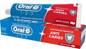 Creme Dental Anticáries 123 Oral-B 70g Creme Dental Anticáries 123 Oral-B 70g