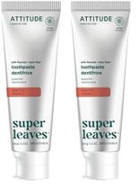 Creme Dental ATTITUDE Vegano - Previne Cáries - 2 Unidades de 125ml