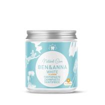 Creme Dental Ben & Anna White com Flúor 100ml em Pote