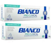 Creme Dental Bianco Pro Clinical 100g 2 unidades Creme Dental Bianco Pro Clinical 100g 2 unidades