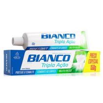 Creme Dental Bianco Tripla Ação com Cálcio 150g