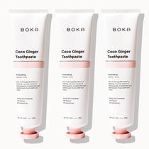 Creme Dental Boka Nano Hidroxiapatita Sensível Clareador Creme Dental Boka Nano Hidroxiapatita Sensível Clareador