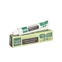 Creme dental boni natural menta e carvao vegetal 90g