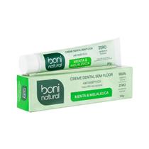 Creme Dental Boni Natural Menta e Melaleuca 90g