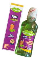 Creme Dental Carmed Fini Minhocas 70g Maça Verde