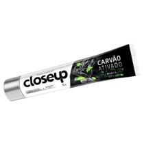 Creme dental carvão ativado menta closeup caixa 85g Creme dental carvão ativado menta closeup caixa 85g