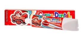 Creme Dental CatDog Morango