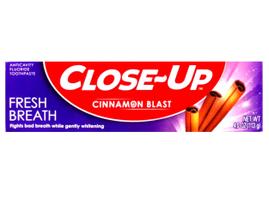 Creme dental Close Up Cinnamon Blast com flúor 2x136 g Creme dental Close Up Cinnamon Blast com flúor 2x136 g