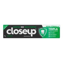 Creme Dental Close Up Triple Menta 70g Embalagem com 12 Unidades