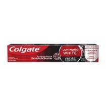 Creme Dental Colgate Luminous White Carvão Ativado 140g Creme Dental Colgate Luminous White Carvão Ativado 140g