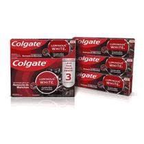 Creme Dental Colgate Luminous White Carvao Ativado 70g 3un