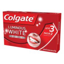 Creme Dental Colgate Luminous White Leve3 Pague2 70g