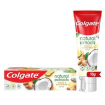 Creme Dental Colgate Natural Extracts Coco e Gengibre 90g Creme Dental Colgate Natural Extracts Coco e Gengibre 90g