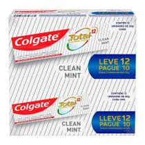 Creme Dental Colgate Total 12 Clean Mint 12X50g - Embalagem com 12 Unidades