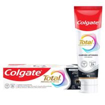 Creme Dental Colgate Total Prevenção Ativa Carvão Ativado 90g