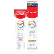 Creme Dental Colgate Total Prevenção Ativa Original Mint 140g Preço Especial