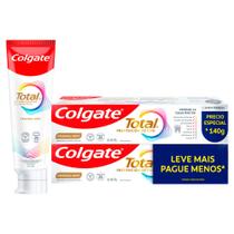 Creme Dental Colgate Total Prevenção Ativa Original Mint com 2 Unidades de 140g cada Leve Mais Por Menos Creme Dental Colgate Total Prevenção Ativa Original Mint com 2 Unidades de 140g cada Leve Mais Por Menos