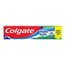 Creme Dental Colgate Tripla Ação Anticárie Menta Original 180g Creme Dental Colgate Tripla Ação Anticárie Menta Original 180g