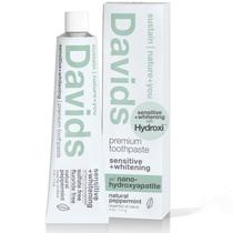 Creme dental Davids sem hidroxiapatita sem fluoreto de hidroxiapatita