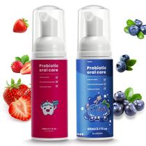 Creme Dental de Espuma ELOTAME Natural para Crianças - Sabor Morango