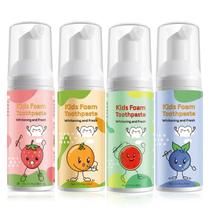 Creme dental de espuma infantil VOGSIG para escova de dentes elétrica em forma de U