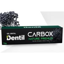 Creme Dental Dentil Carbox Nature Premuim Carvão Ativado e Aloe Vera 70g