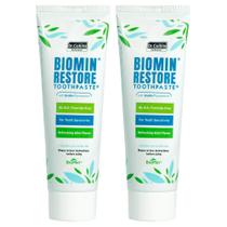 Creme dental Dr. Collins Biomin Restore 100 ml, pacote com 2