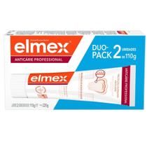 Creme Dental Elmex Anticárie Professional 2 Unidades 110g