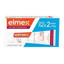 Creme Dental elmex Anticárie Professional 2 unidades 110g
