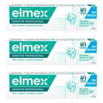 Creme Dental Elmex Sensitive Professional 110g - Kit 03un