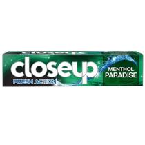 Creme Dental Em Gel Close Up Fresh Action Menthol Paradise 90g