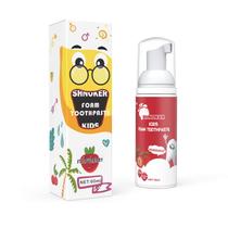 Creme Dental Espuma SHNOKER Kids Morango - 60ml