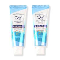 Creme dental GASHINA STORY Ora-2 Stain Clear 130 g, kit com 2 unidades Creme dental GASHINA STORY Ora-2 Stain Clear 130 g, kit com 2 unidades