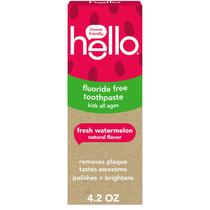 Creme Dental hello Kids Sem Flúor Sabor Melancia 120 ml