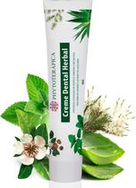 Creme Dental Herbal Phytoterápica Melaleuca, Menta, Copaíba e Aloe Vera 80g Creme Dental Herbal Phytoterápica Melaleuca, Menta, Copaíba e Aloe Vera 80g