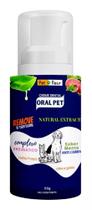 Creme Dental Higiene Bucal Cães e Gatos Anti Tartaro, Hálito Fresco e Dentes brancos - 50 G