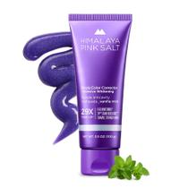 Creme Dental Himalaya Pink Salt - Clareador com Agente Corretor Roxo
