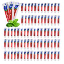 Creme dental HOIQIRY 100 tubos 5 g sabor menta, tamanho viagem Creme dental HOIQIRY 100 tubos 5 g sabor menta, tamanho viagem