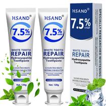 Creme dental HSAND Nano Hydroxyapatite 7,5% de proteção de esmalte Creme dental HSAND Nano Hydroxyapatite 7,5% de proteção de esmalte