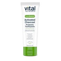 Creme Dental Hyperbiotics Carvão Ativado Probiótico - 120ml