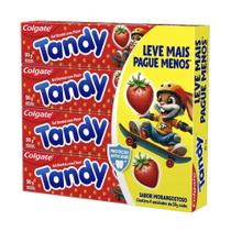 Creme Dental Infantil Colgate Tandy Morangostoso 4un de 50g