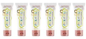 Creme Dental Jack N' Jill Framboesa 50g Sem Flúor Pacote com 6 Creme Dental Jack N' Jill Framboesa 50g Sem Flúor Pacote com 6