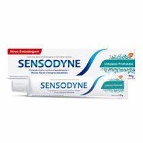 Creme Dental Limpeza Profunda Sensibilidade Sensodyne 90g Creme Dental Limpeza Profunda Sensibilidade Sensodyne 90g