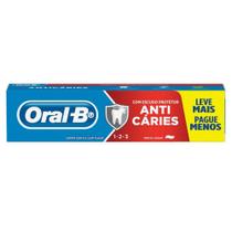 Creme dental oral b 1 2 3 anticaries com 150g