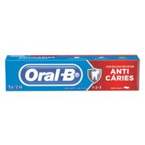 Creme Dental Oral B 1.2.3. Anticáries Menta Suave 70g