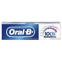 Creme Dental Oral-B 100% Flúor 70g Creme Dental Oral-B 100% Flúor 70g